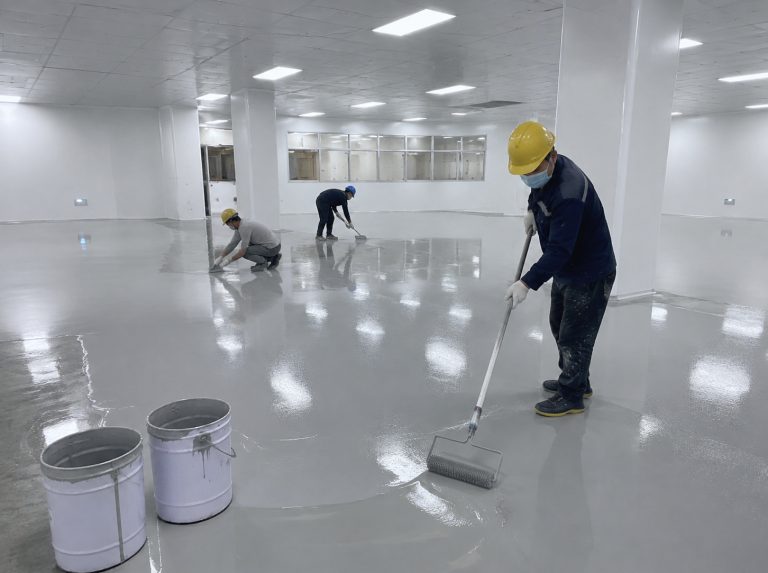 环氧自流平地坪漆工程