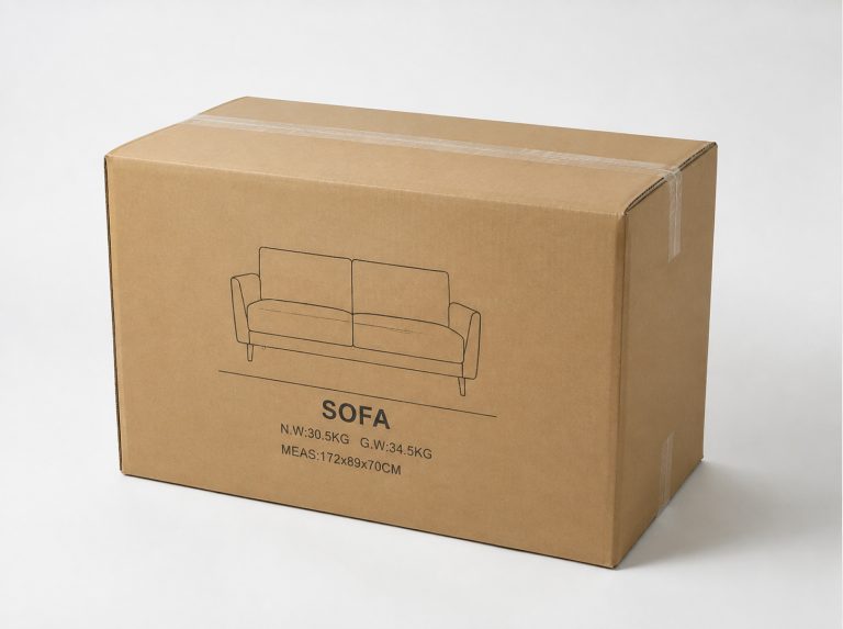 五层瓦楞全屋定制柜体包装箱